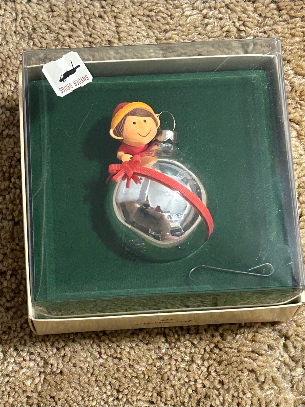 Vintage Hallmark Keepsake Elf Ornament